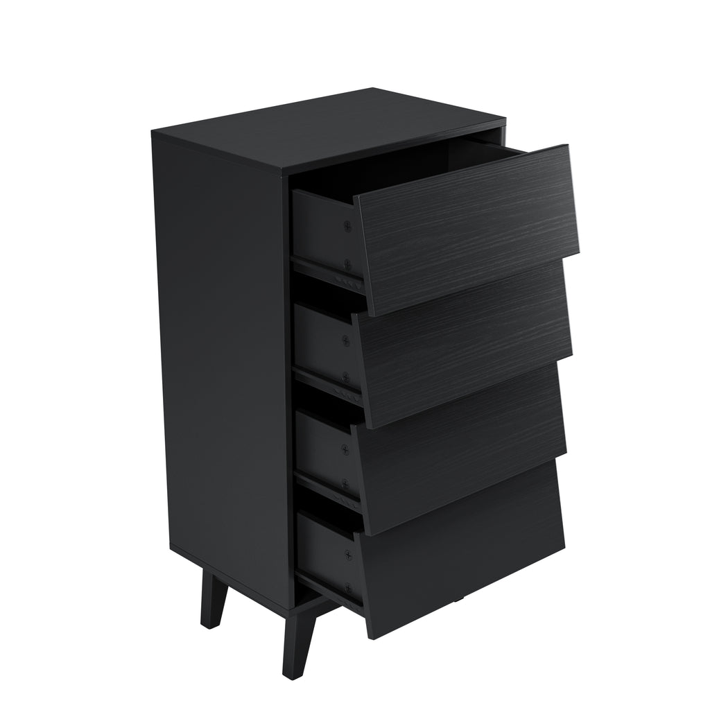 4-Drawer Vintage Beveled Dresser