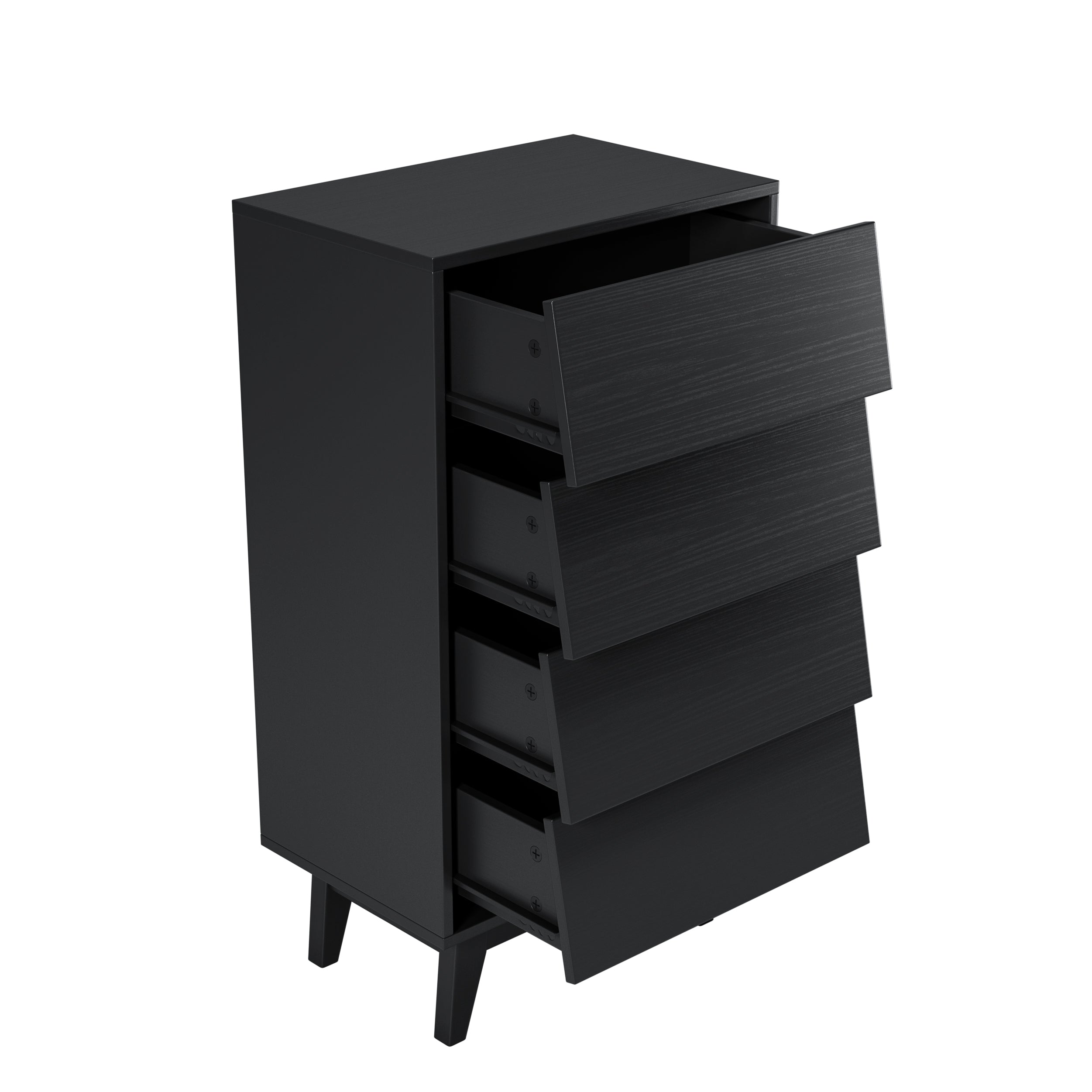 4-Drawer Vintage Beveled Dresser