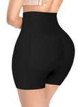 womens high waist padded shaping shorts