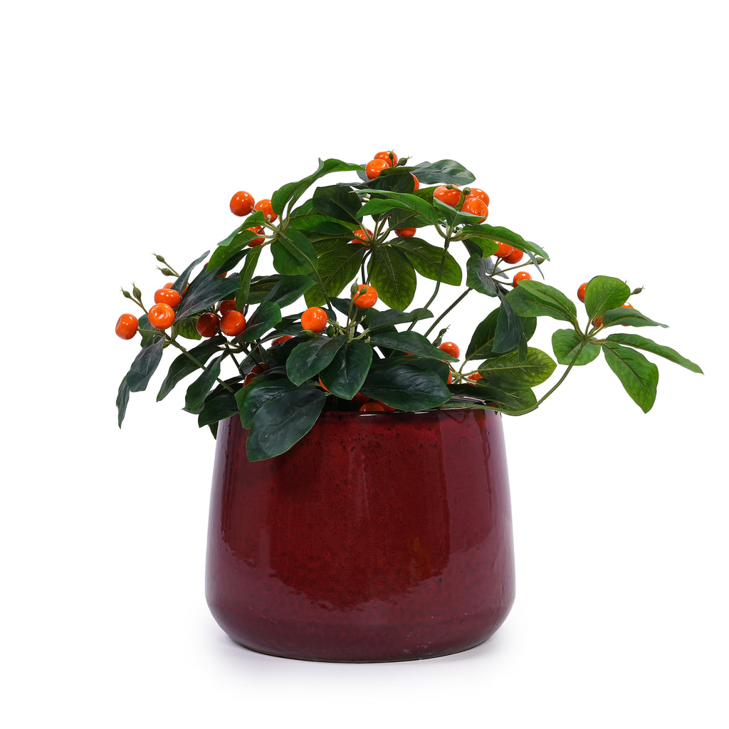 Handmade Ceramic Flower Pot Set of 4, 7/9/11/14 Inch Diameter – view 11