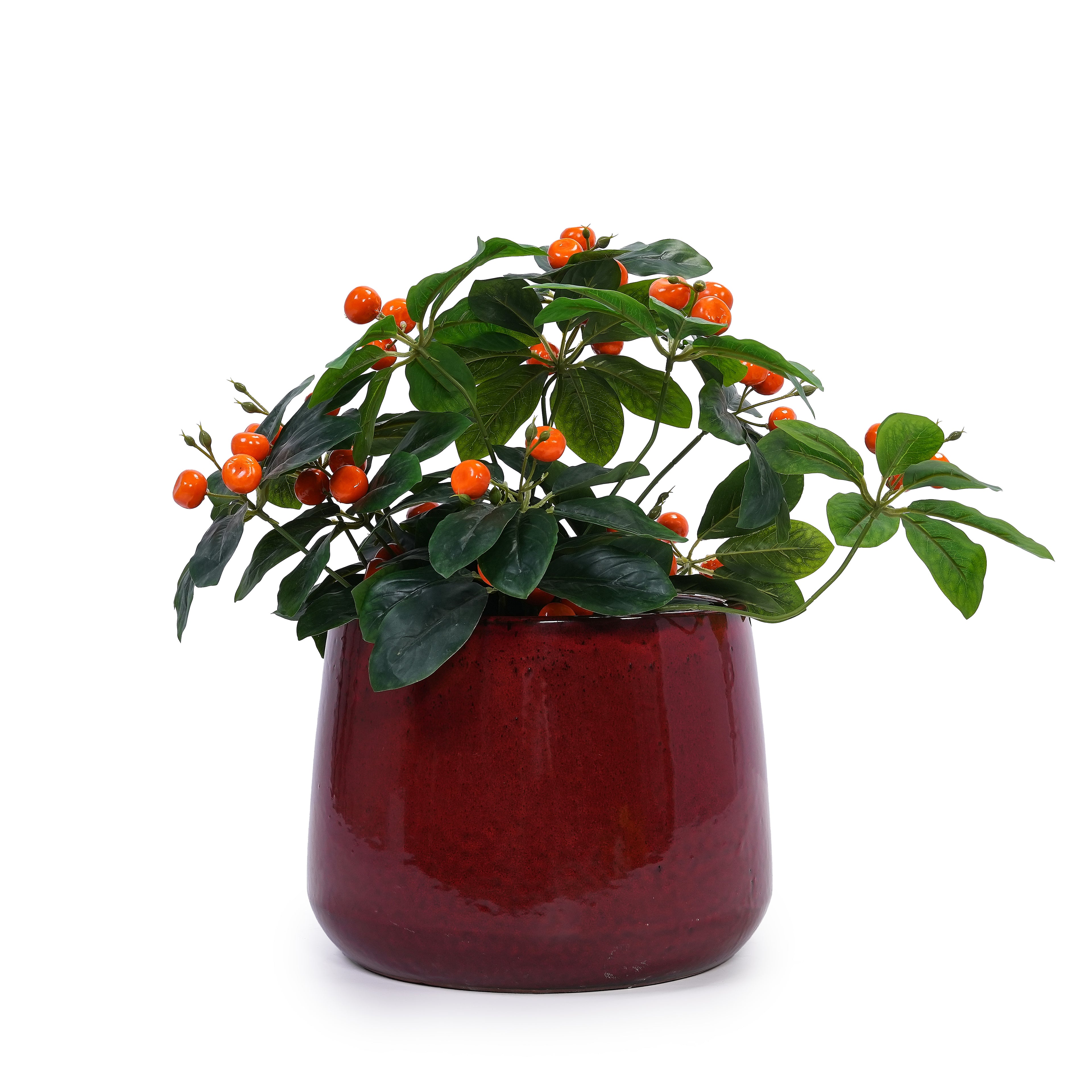 Handmade Ceramic Flower Pot Set of 4, 7/9/11/14 Inch Diameter – view 11