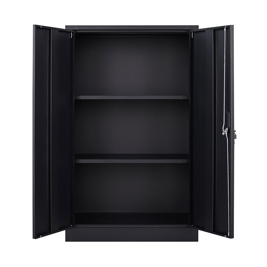 Metal Storage Cabinet with Locking Doors and Adjustable Shelf – view 8