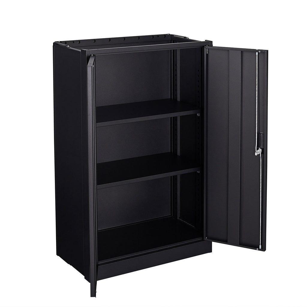 Metal Storage Cabinet with Locking Doors and Adjustable Shelf – view 10