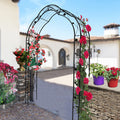 Metal Garden Arch Assemble Freely with 8 Styles Garden Arbor Trellis Climbing Plants