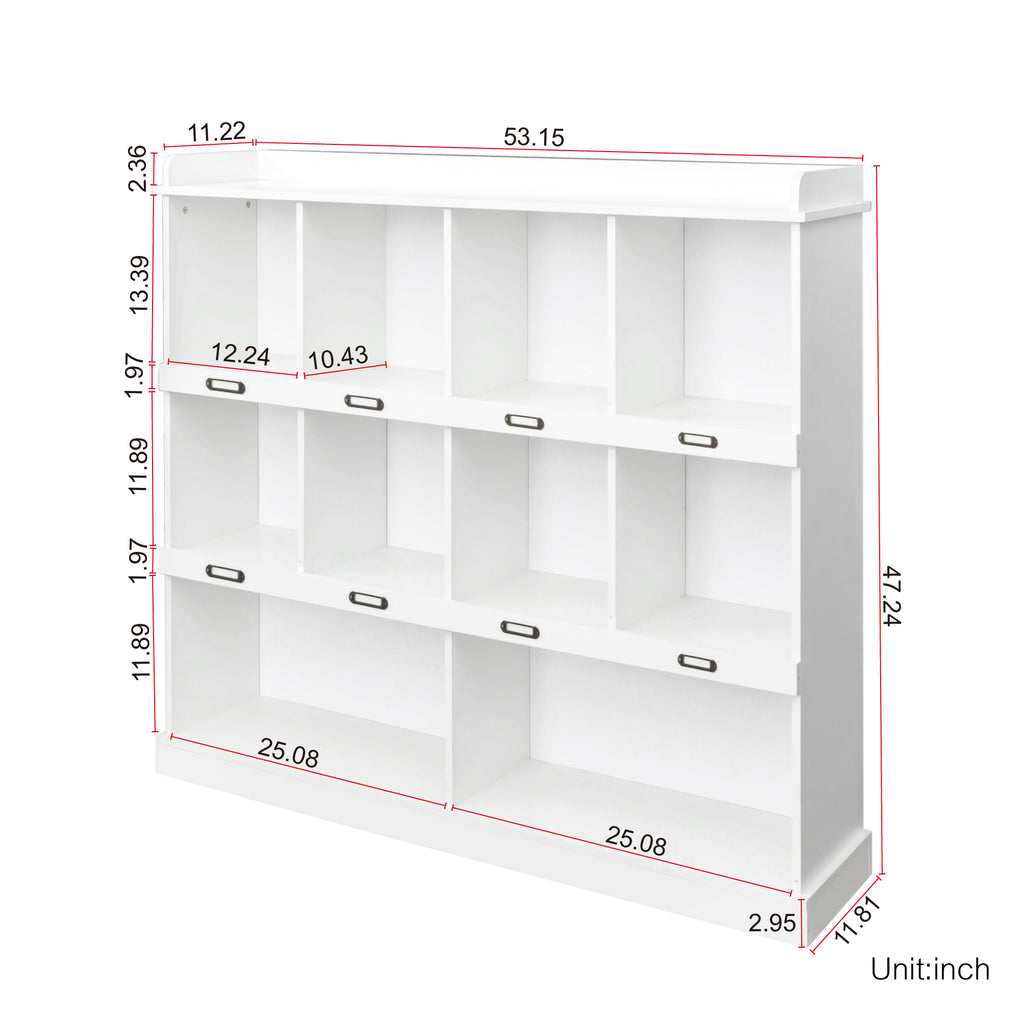10-shelf Bookcase – view 8