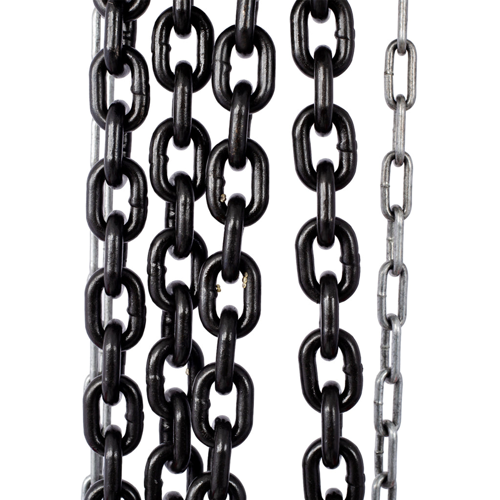Chain hoist 4400lbs 2T capacity 10ft wIth 2 heavy duty hooks – view 7
