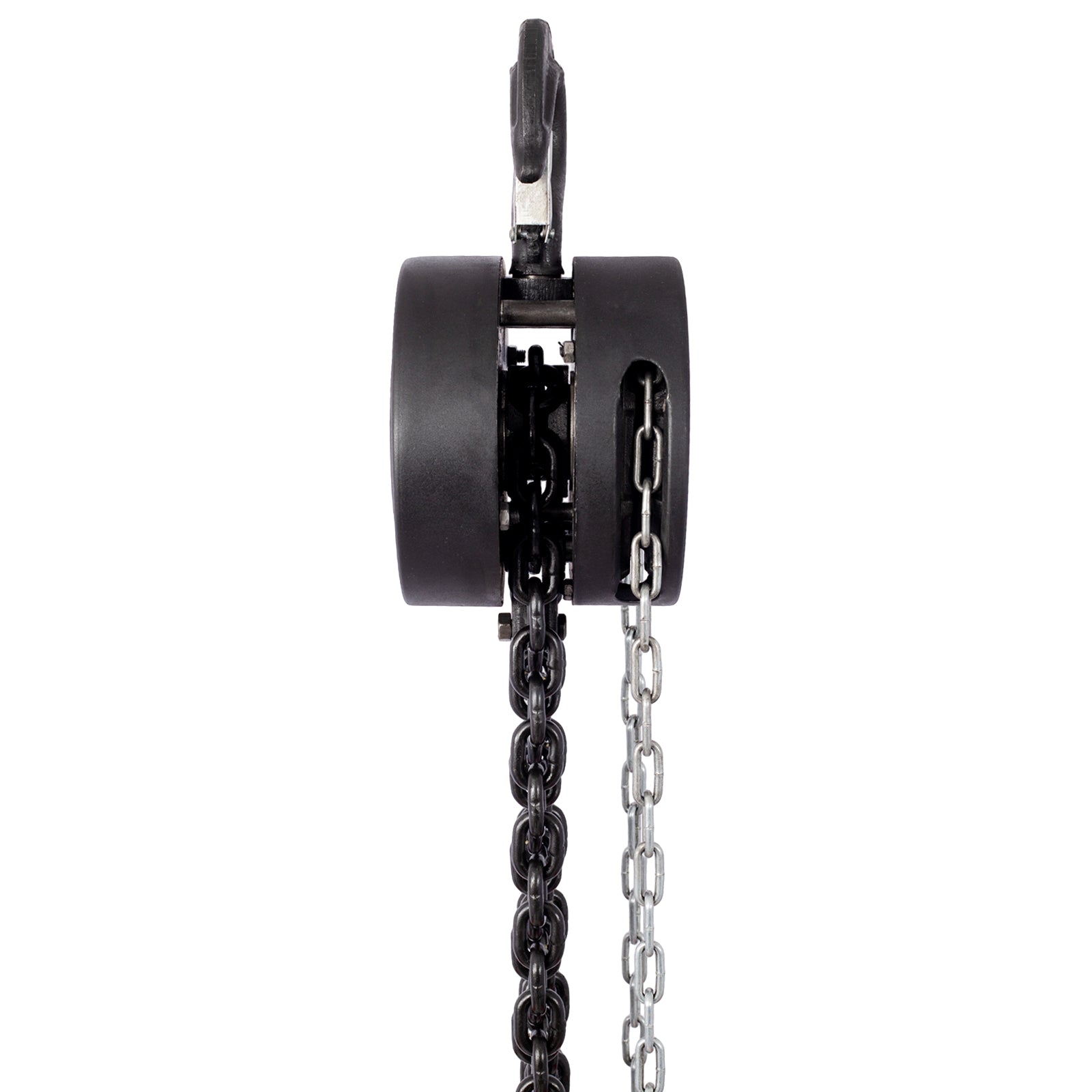 Chain hoist 4400lbs 2T capacity 10ft wIth 2 heavy duty hooks – view 4