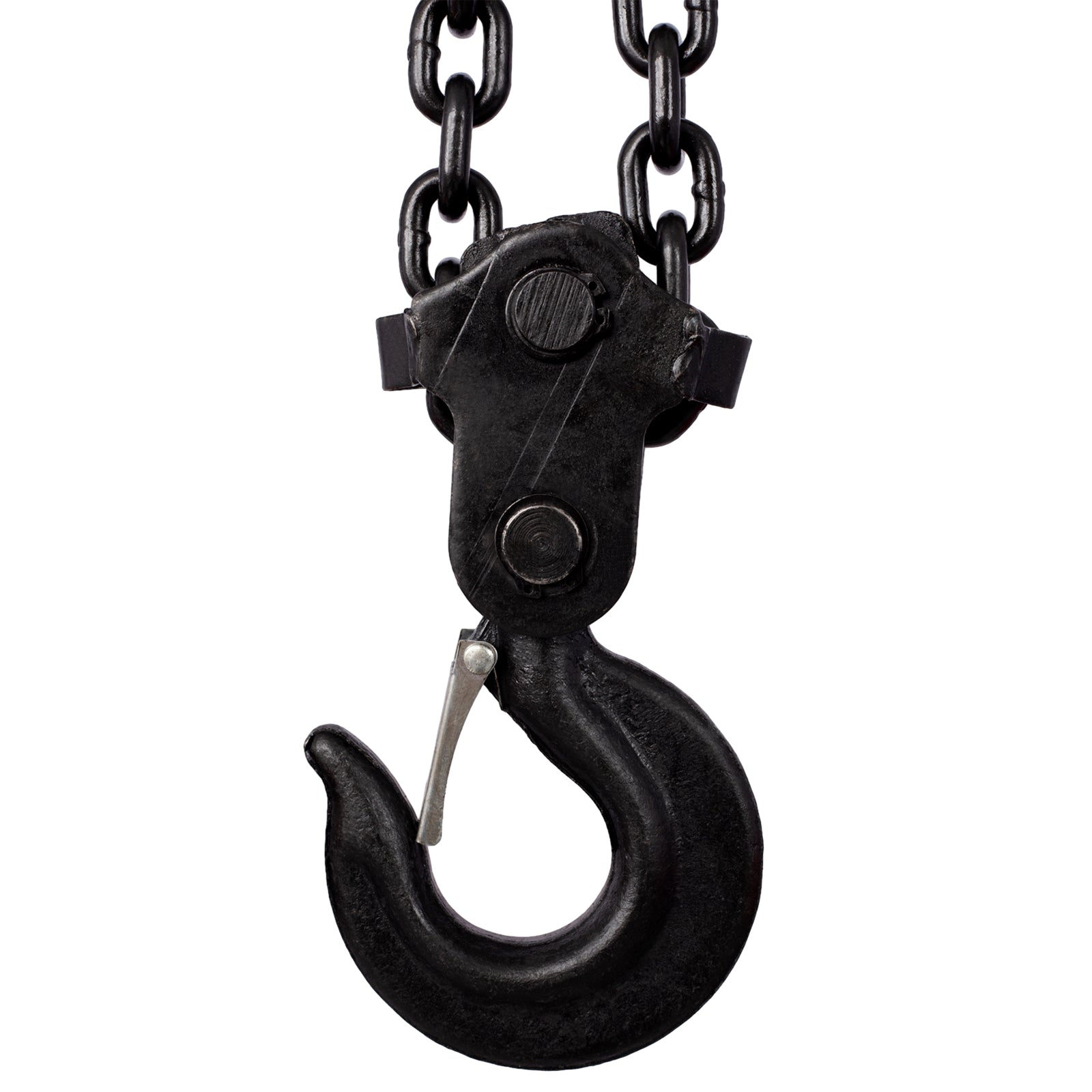 Chain hoist 4400lbs 2T capacity 10ft wIth 2 heavy duty hooks – view 5