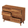 6-Drawer Vintage Beveled Dresser