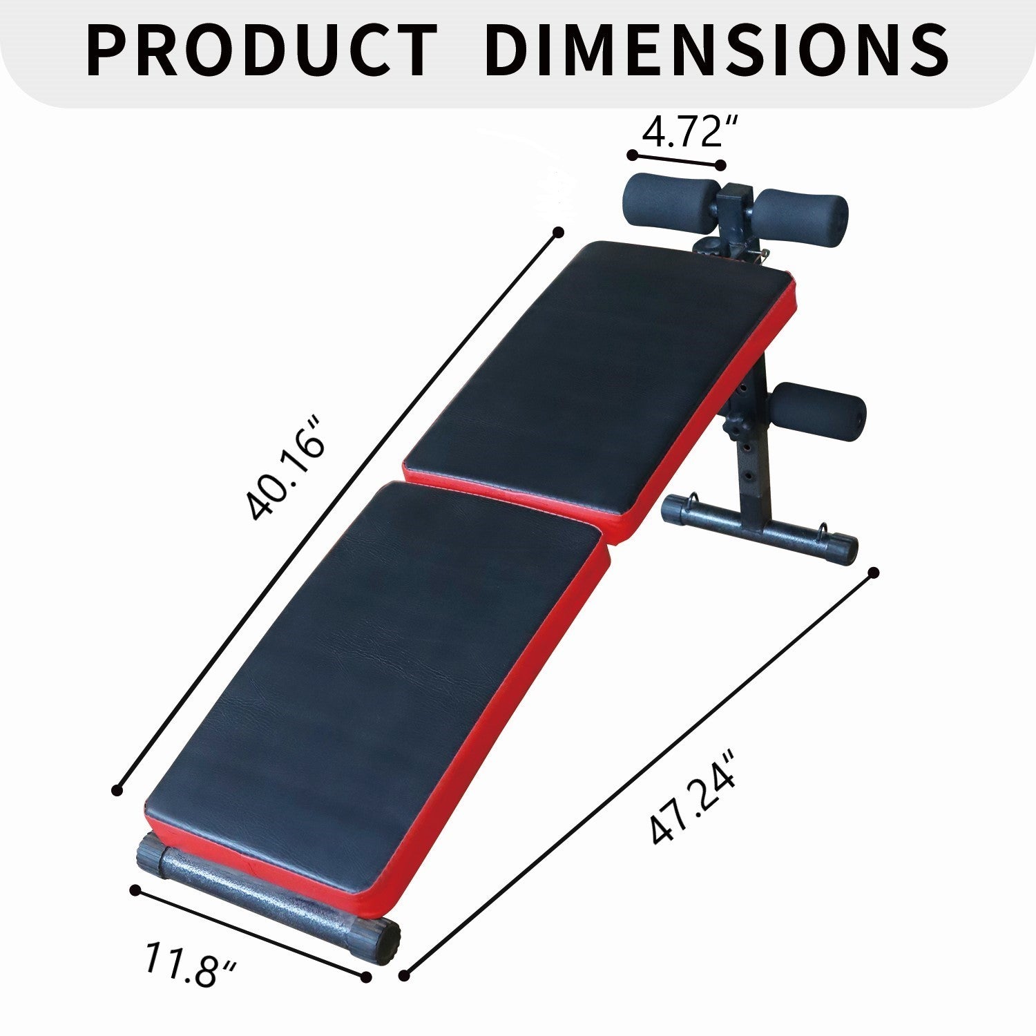 Multi-Position Adjustable Utility Bench for Home Gym Weightlifting and Strength Training – view 2