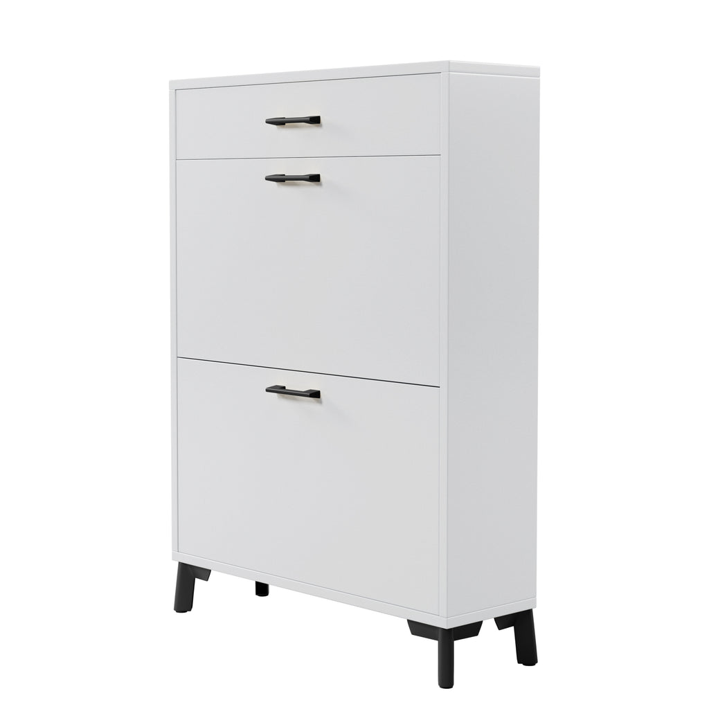 2-Drawer Entryway Shoe Storage Cabinet