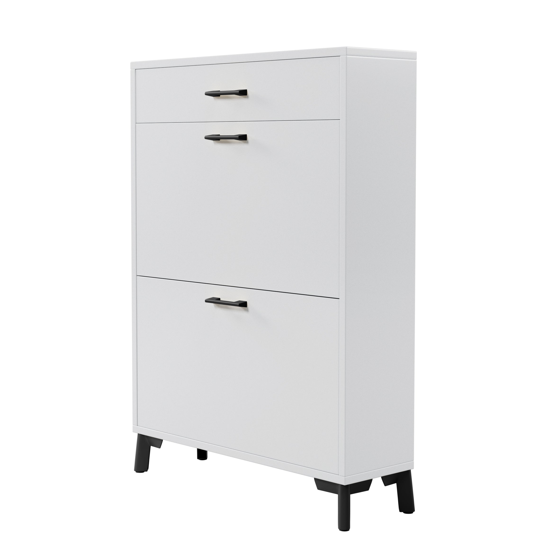 2-Drawer Entryway Shoe Storage Cabinet