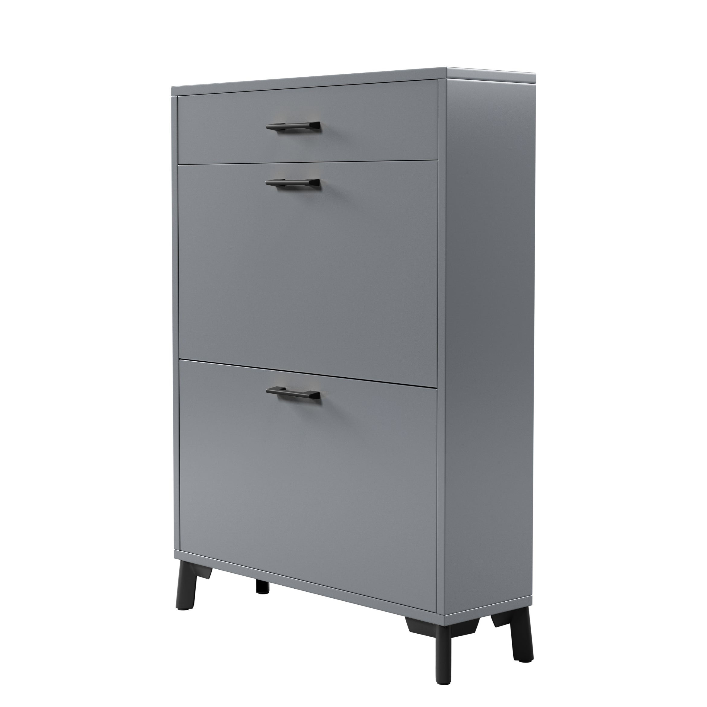 2-Drawer Entryway Shoe Storage Cabinet