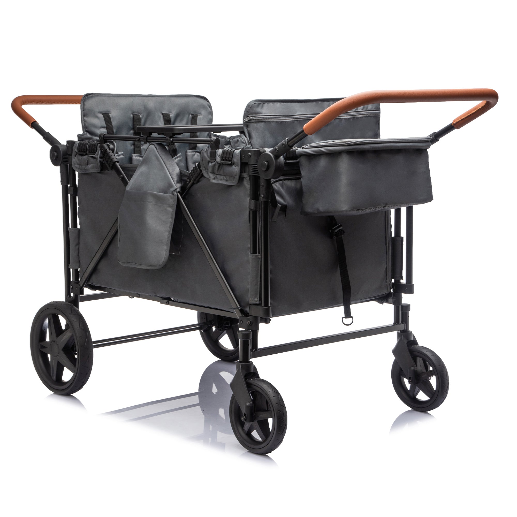 Wogan Stroller W/removble 4-Seater, Extra-Thick Support Bar & Higher 212 Load Capacity – view 9