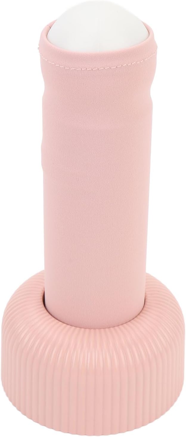 Rechargeable Pull Down LED Night Light, Handheld Warm Bedroom Lamp with Stable Base, Ideal for Nursery, Bedroom, or Gifts (Pink)