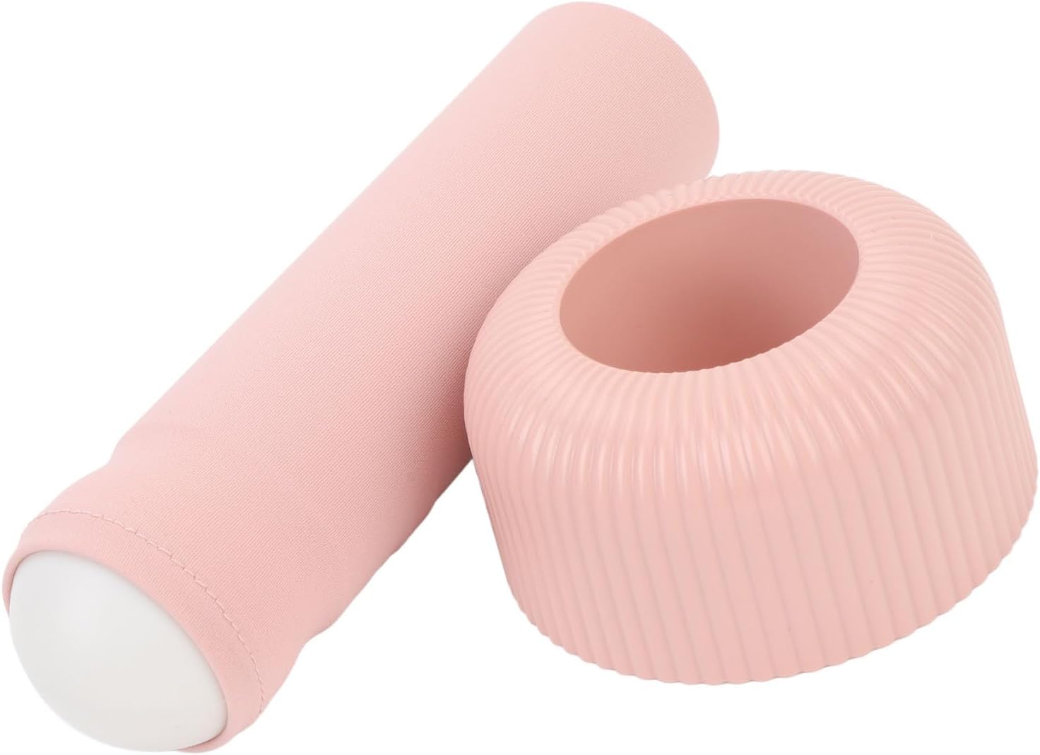 Rechargeable Pull Down LED Night Light, Handheld Warm Bedroom Lamp with Stable Base, Ideal for Nursery, Bedroom, or Gifts (Pink)