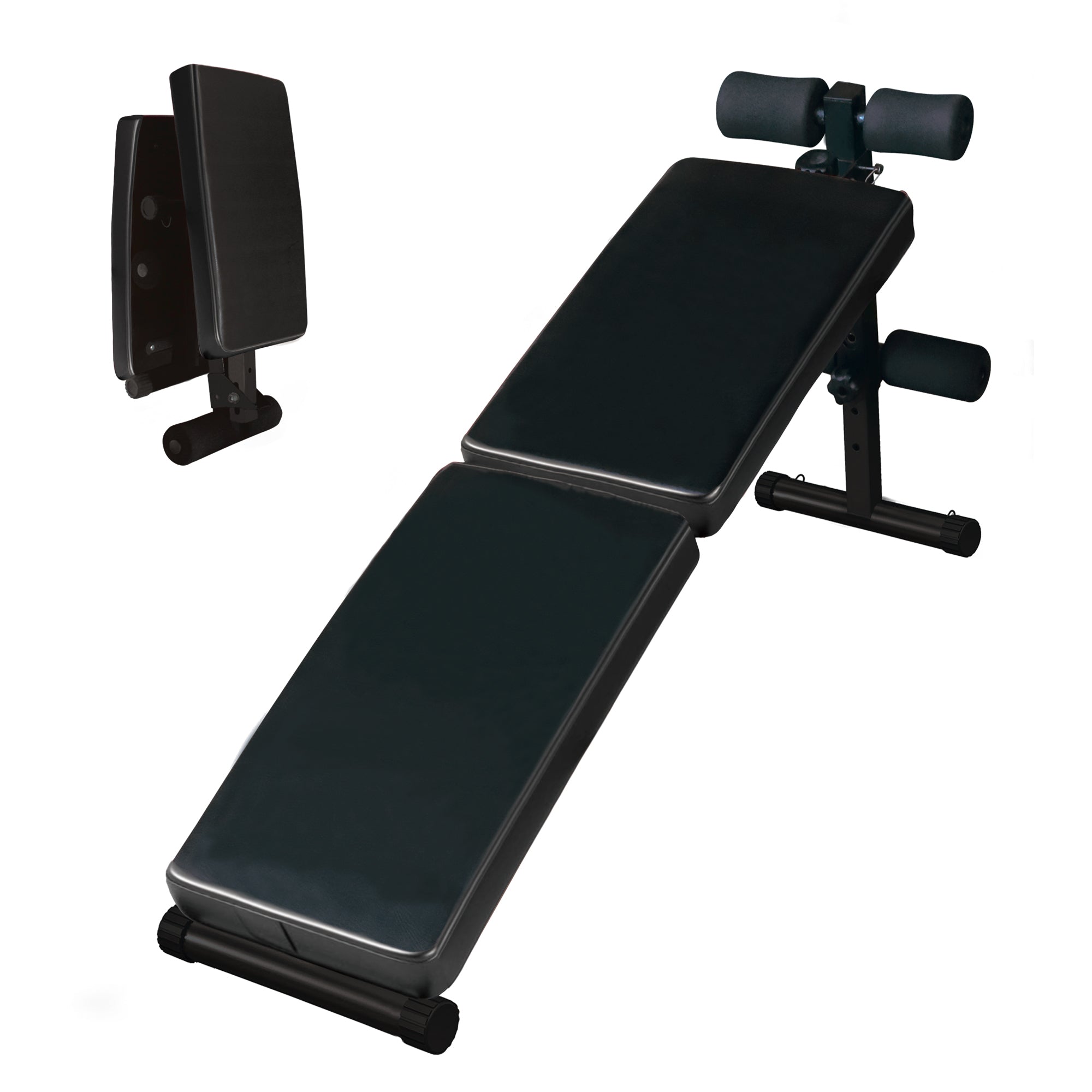 Multi-Position Adjustable Utility Bench for Home Gym Weightlifting and Strength Training