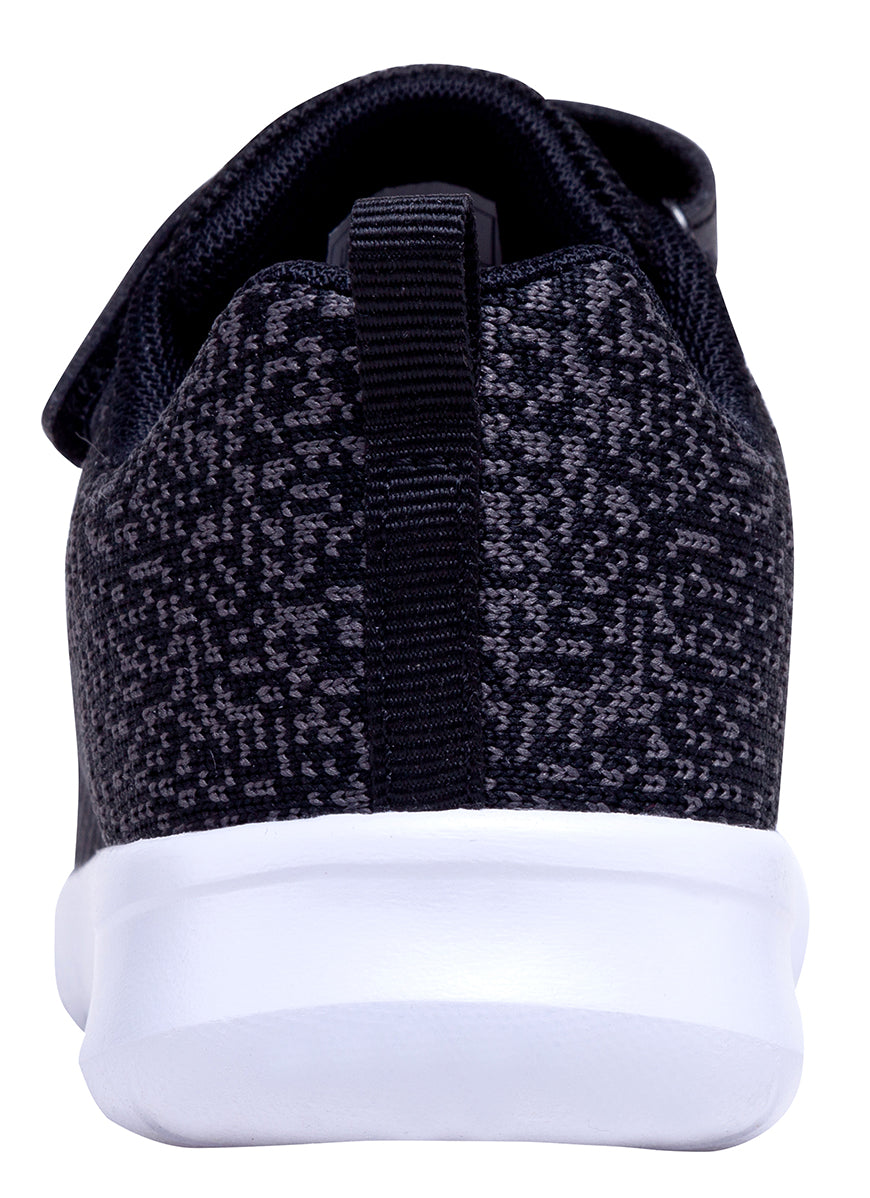 NEWMALL NM2201 kids mesh sneaker black - view 3