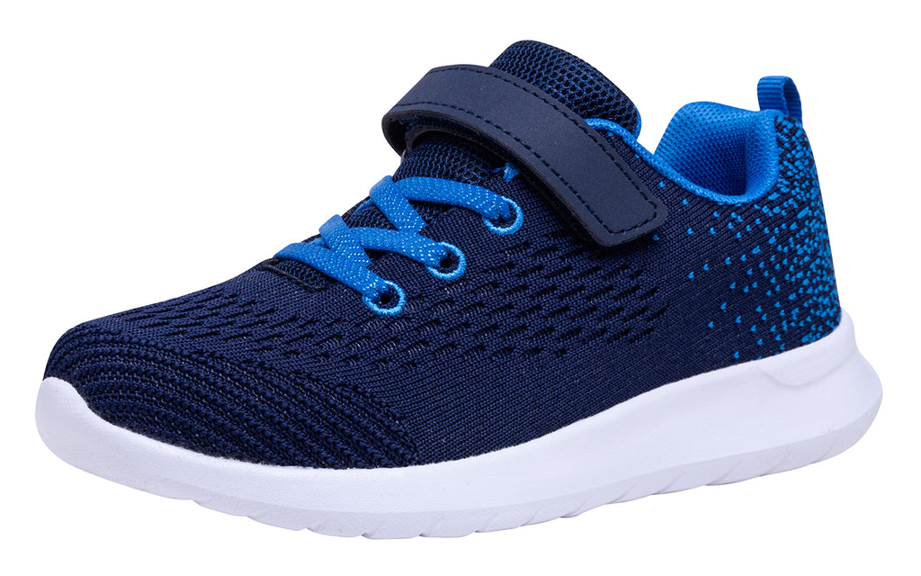 NEWMALL NM2201 kids mesh sneaker blue - view 2
