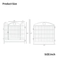 Dog Playpen Indoor 24 inch 8 Panels Metal Dog Pen Pet Dog Fence Outdoor Exercise Pen with Doors, Heavy Duty Dog Fence Puppy Pen for Large Medium Small Dogs Indoor Outdoor Foldable Pet Exercise Pen