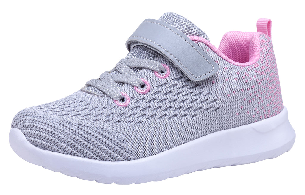 NEWMALL NM2201 kids mesh sneaker grey - view 2