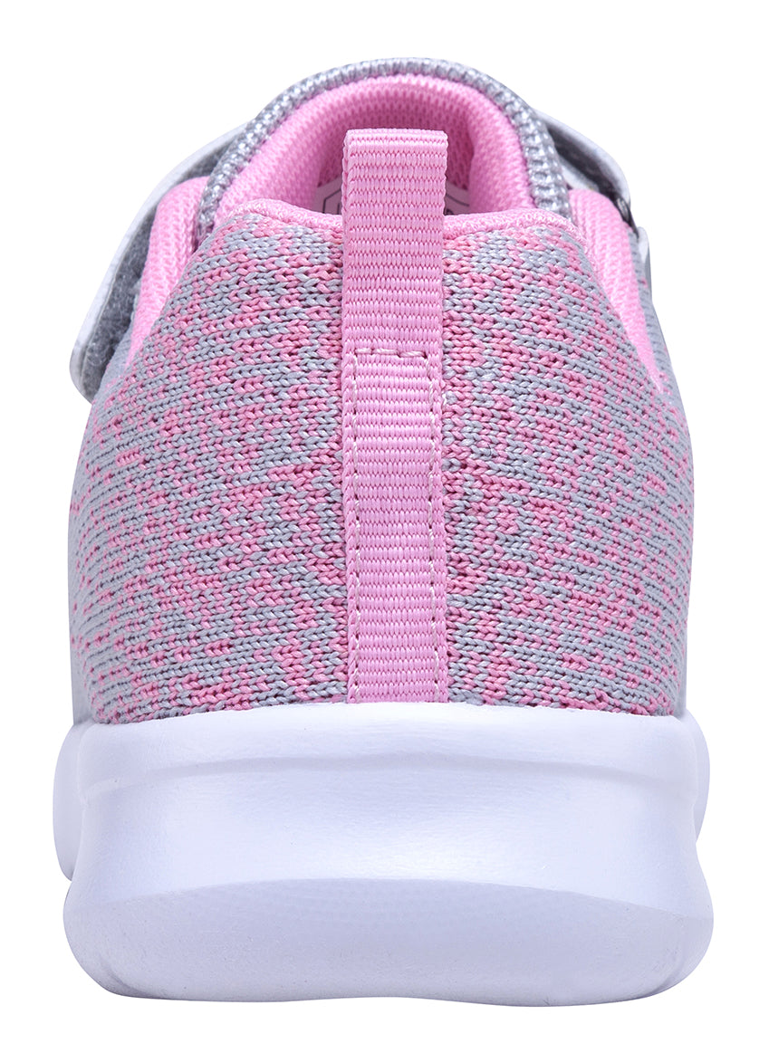 NEWMALL NM2201 kids mesh sneaker grey - view 3