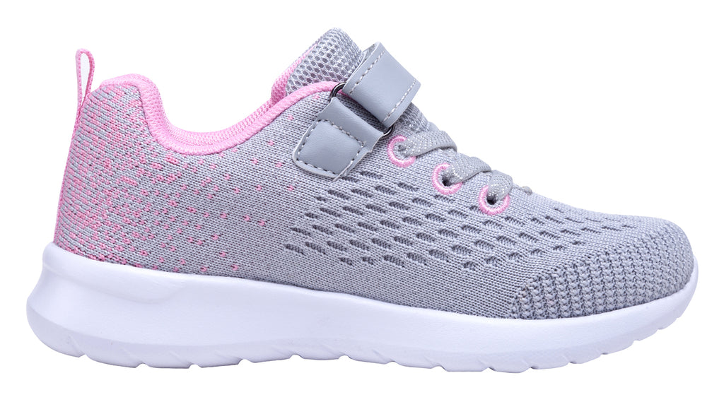 NEWMALL NM2201 kids mesh sneaker grey - view 4