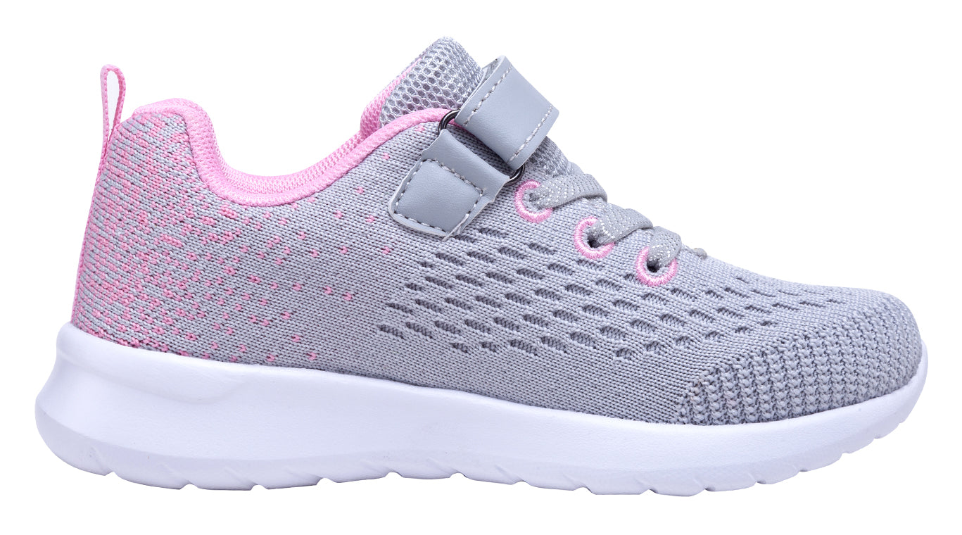 NEWMALL NM2201 kids mesh sneaker grey - view 4