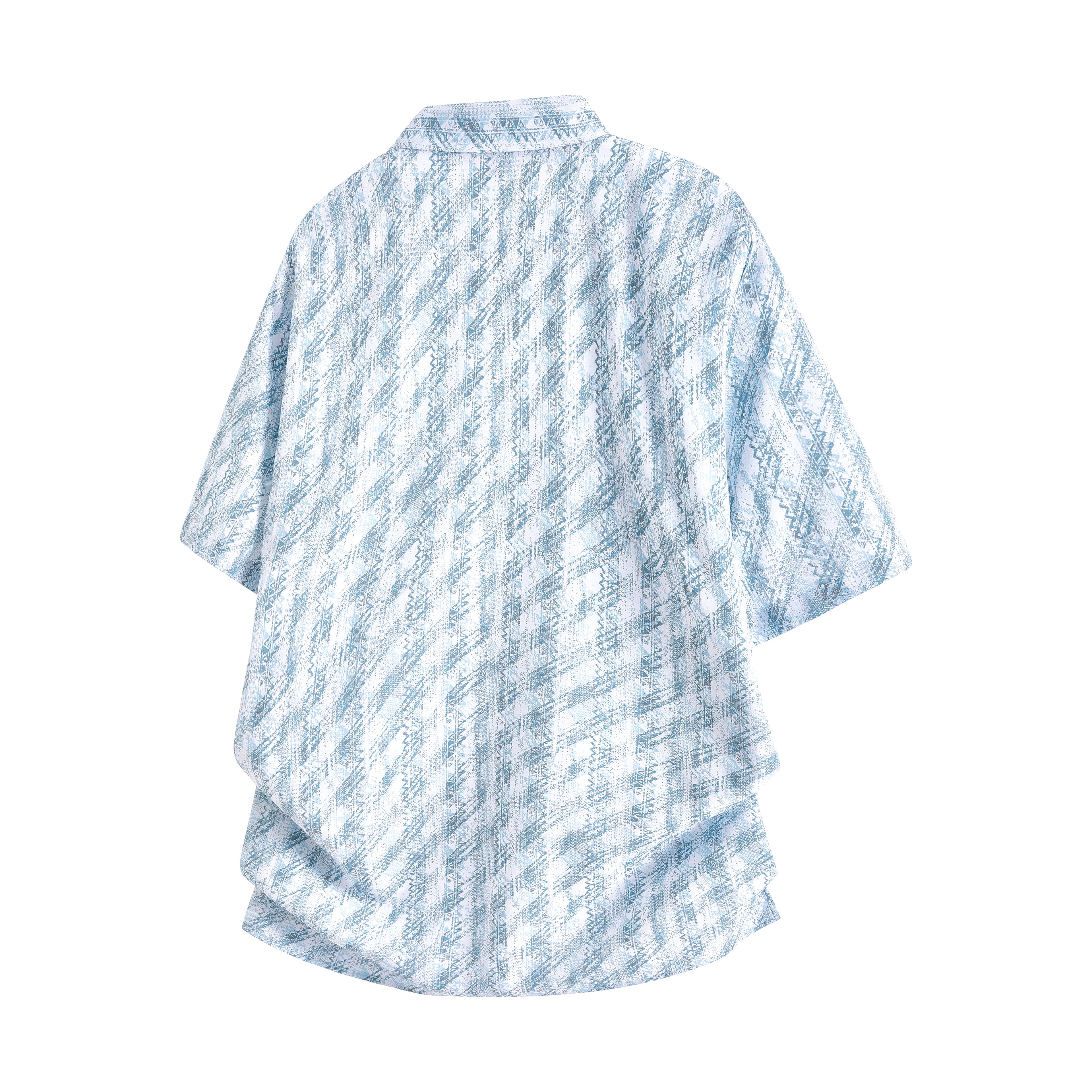 Men's Loose Fit Floral Short Sleeve Shirt, Hype Casual Street Shirt
