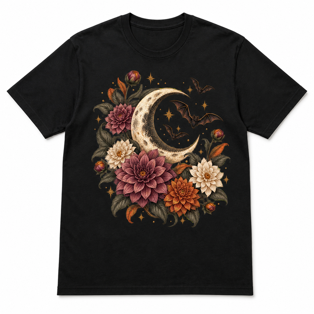 LUVEKON Halloween WOMEN-01 T-shirt — white-background flat lay