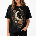Moonlit Wildflower women's graphic T-shirt — image 1