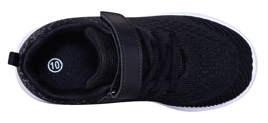 NEWMALL NM2201 kids mesh sneaker black