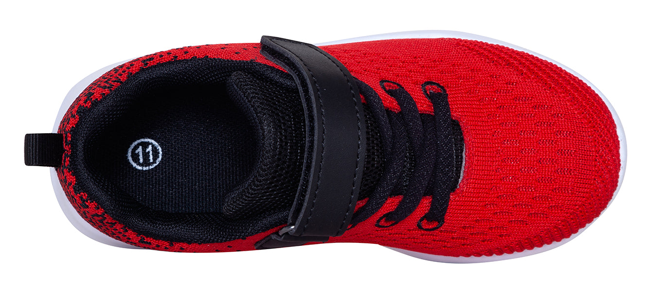 NEWMALL NM2201 kids mesh sneaker red