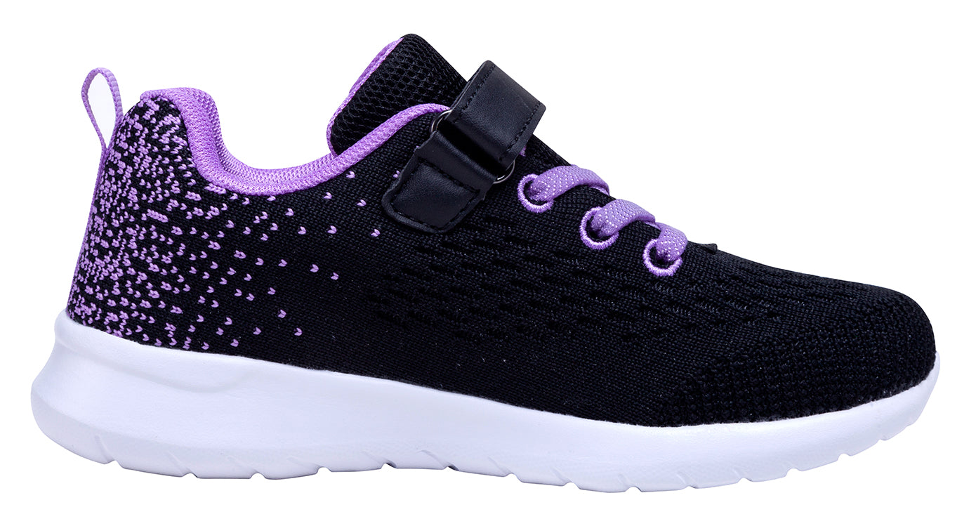 NEWMALL NM2201 kids mesh sneaker purple - view 4