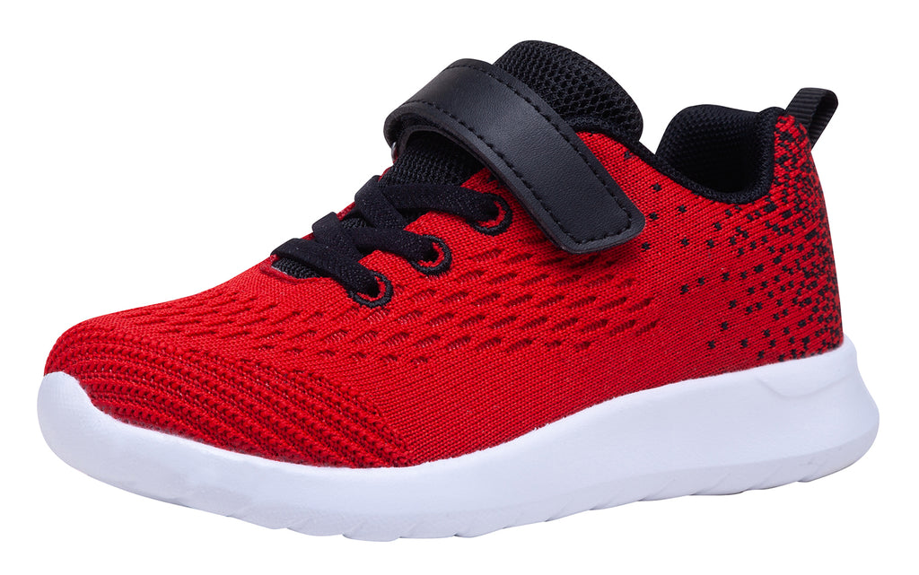 NEWMALL NM2201 kids mesh sneaker red - view 2