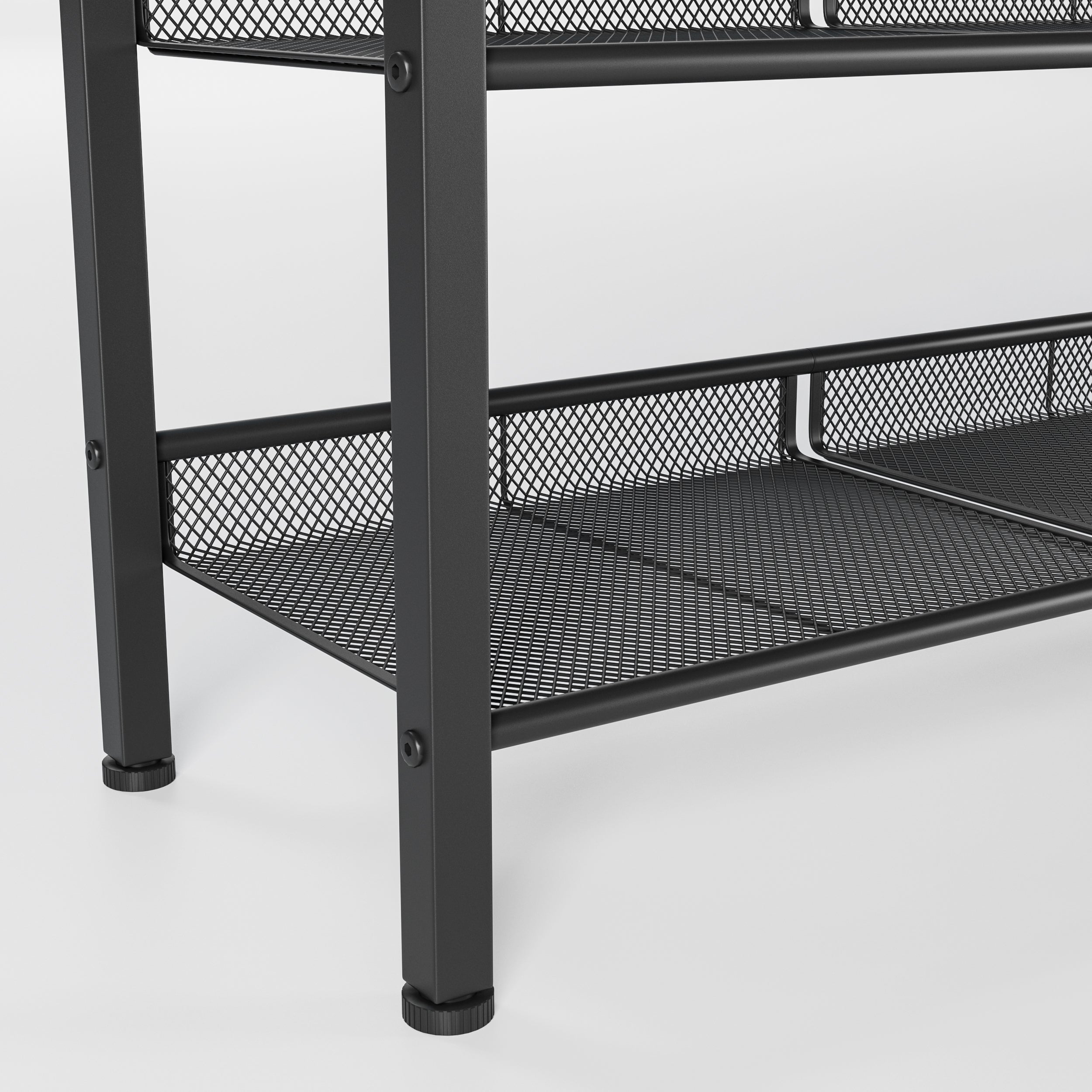 5-Tier Industrial Shoe Rack