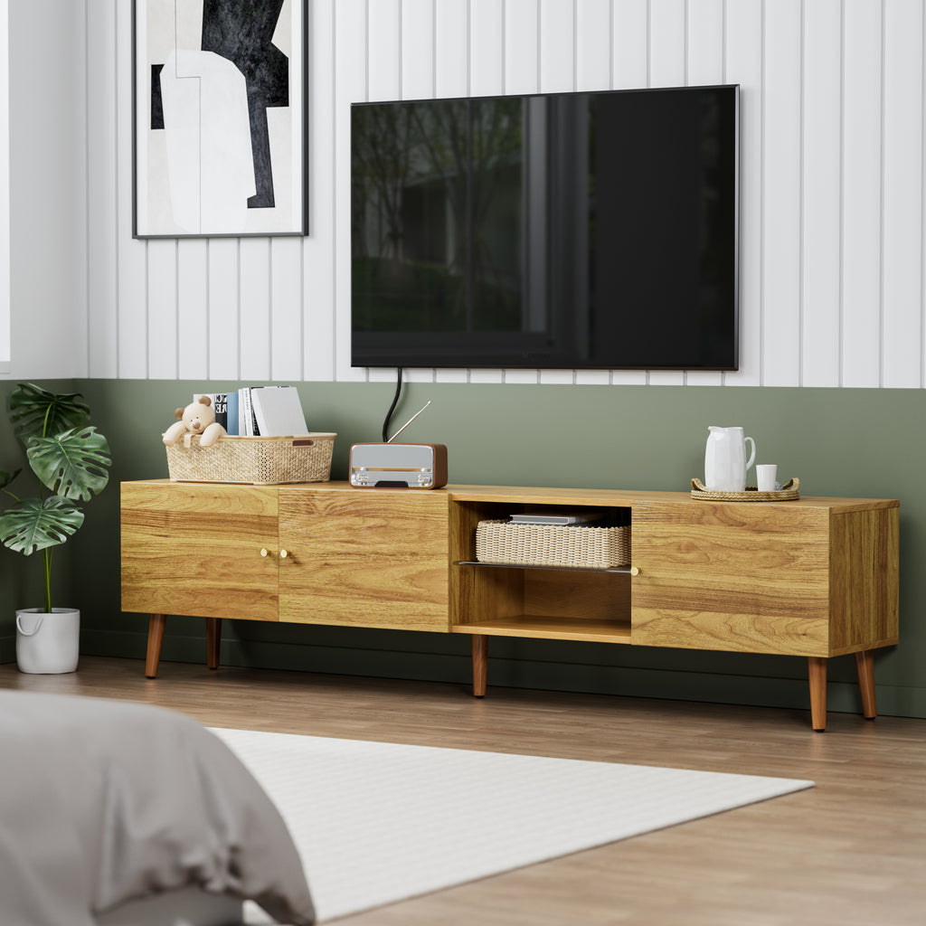 70-Inch Mid-Century TV Console