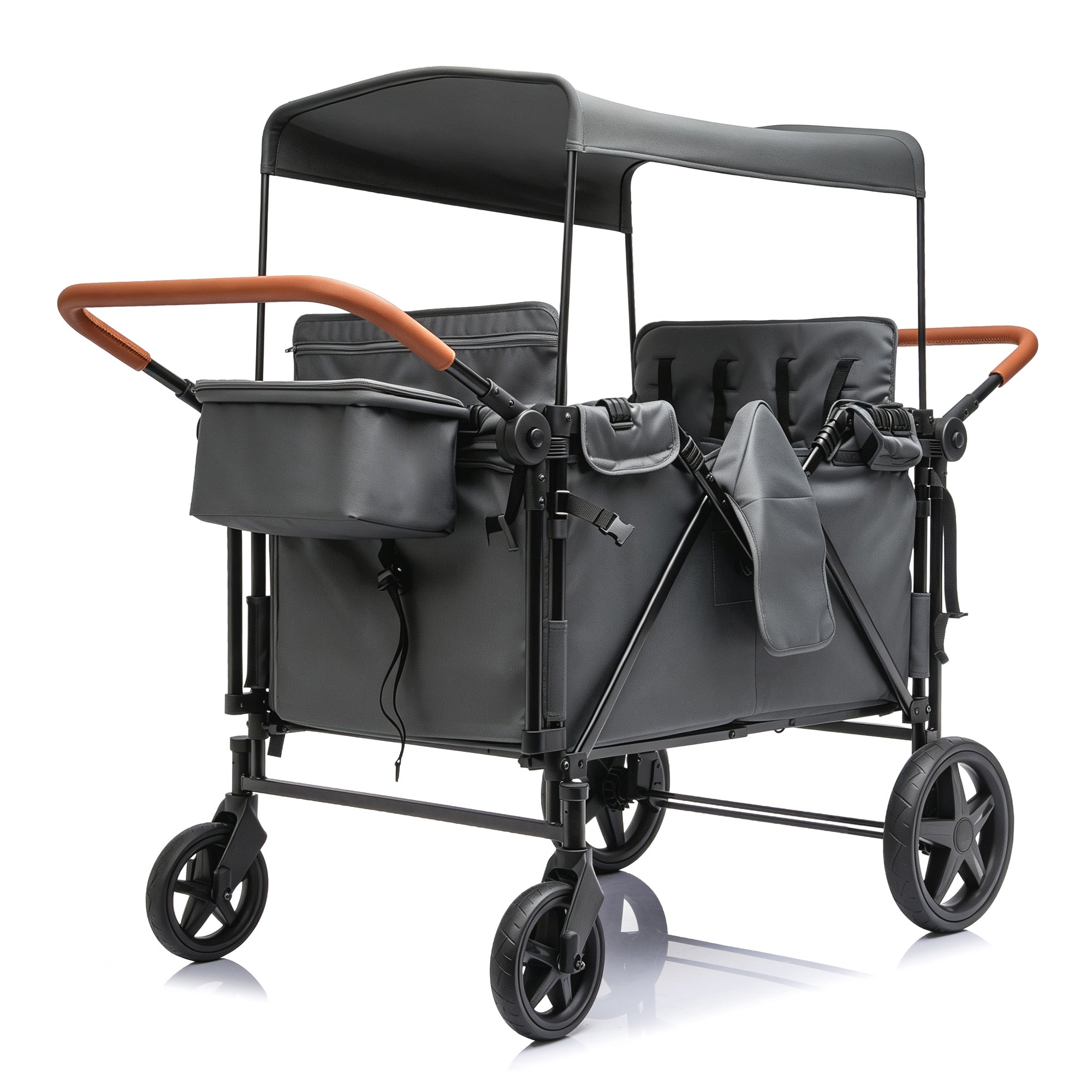 Wogan Stroller W/removble 4-Seater, Extra-Thick Support Bar & Higher 212 Load Capacity – view 8