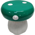 Mushroom Model Statue Stool, Outdoor Garden Resin Stool