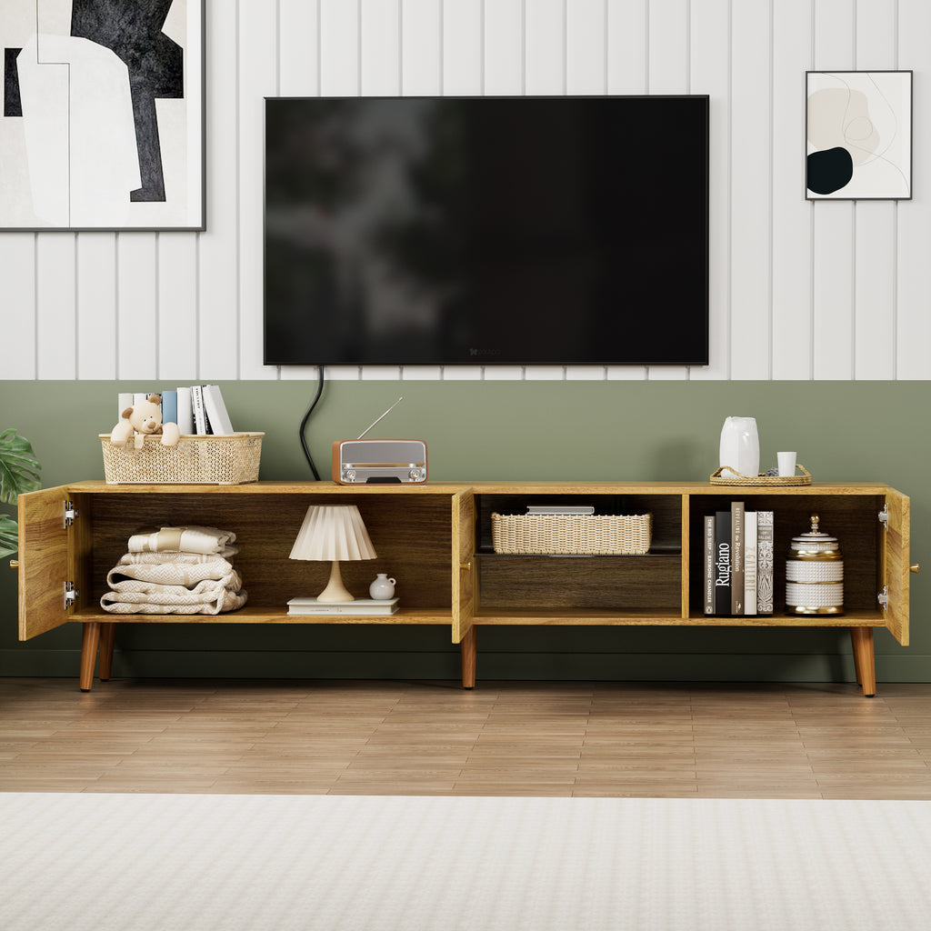 70-Inch Mid-Century TV Console