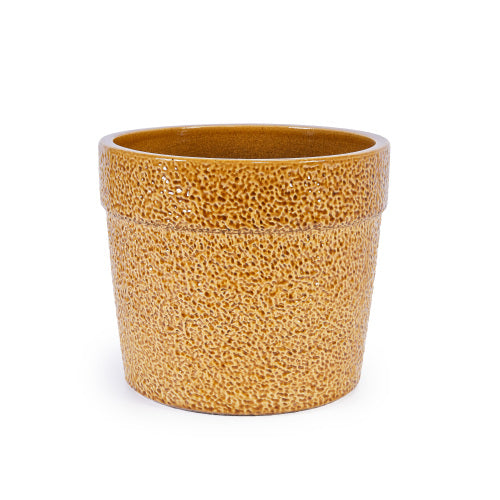 Handmade Ceramic Planter Set of 3, 15/12/9 Inch Diameter,  for Succulents & Indoor Plants, Windowsill & Bookshelf Use, Breathable Clay , Breathable Clay