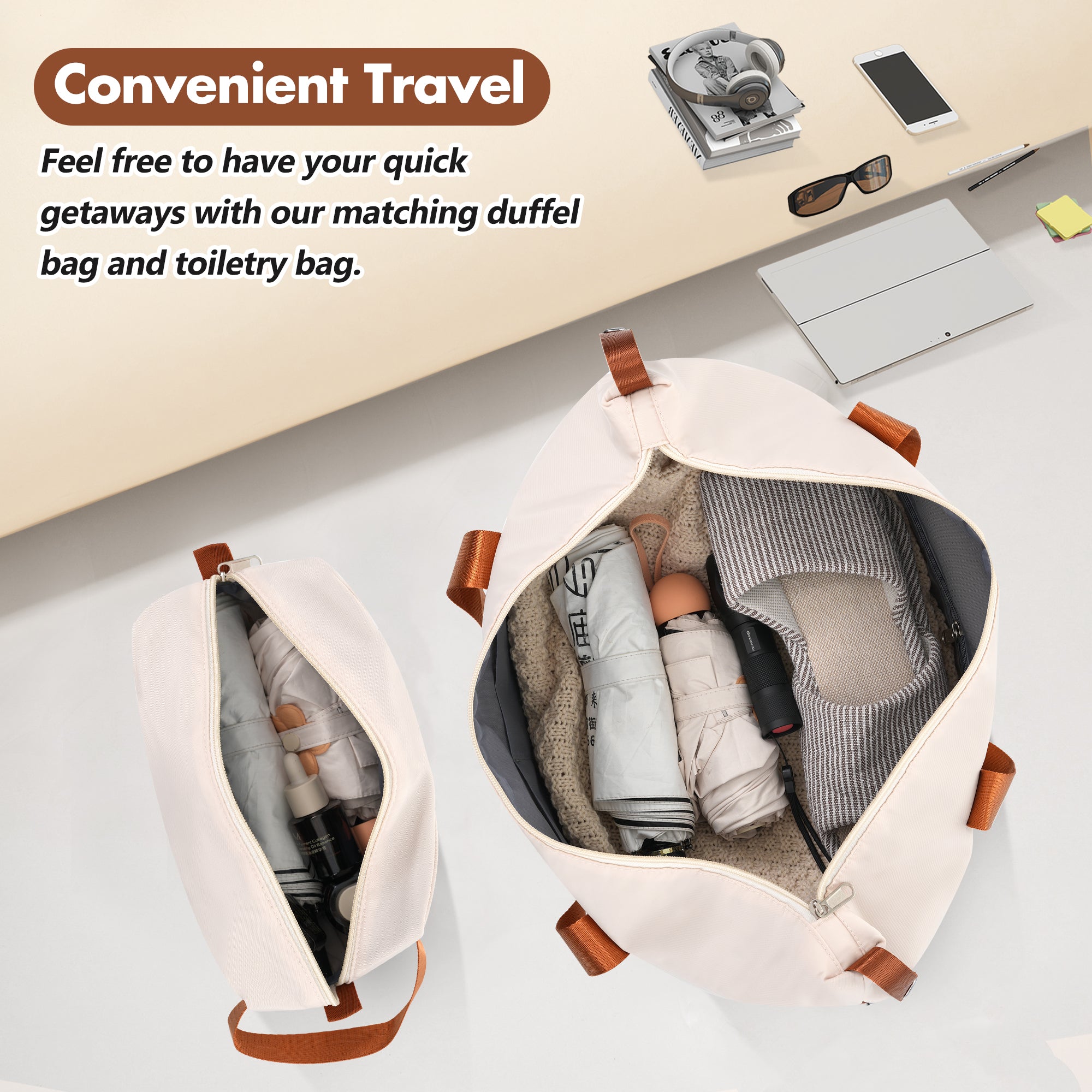 Hardshell Luggage Sets with Bags Lightweight Suitcase Double Spinner Wheels with TSA Lock – view 6